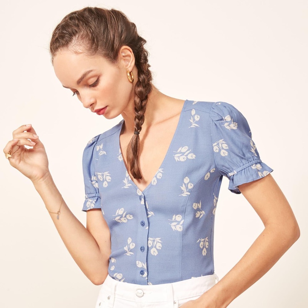 Reformation Allegra Top